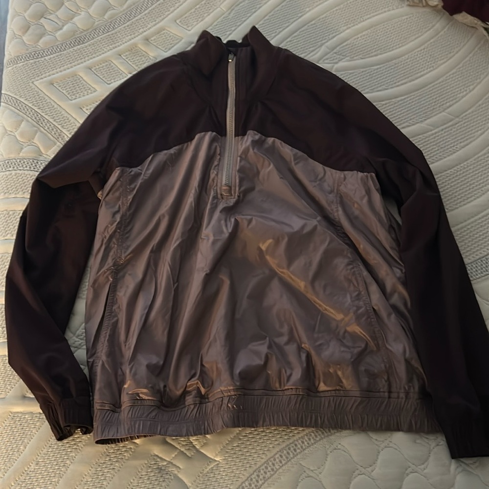 Purple Lululemon windbreaker/rain jacket